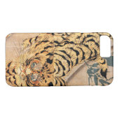 Coques Case-Mate iPhone 虎 図, 国 芳 Tiger, Kuniyoshi (Dos (Horizontal))