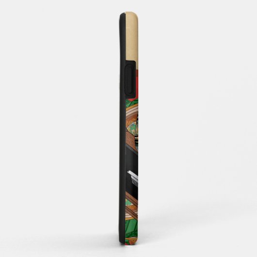 COQUES Case-Mate iPhone 電脳世界いとわろす＿日本平安絵巻紫式部 (Dos/Droite)