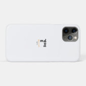 Coques Case-Mate iPhone 곁에, Beside You — La signification tranquille de re (Dos (Horizontal))
