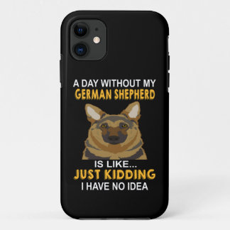 Case-Mate iPhone Case 011 Par Jour Sans Mon Berger Allemand Est Comme