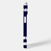 Coques Case-Mate iPhone 08 numéro bleu thème sport (Verso / Droite)