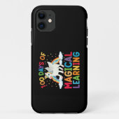 Coques Case-Mate iPhone 100 jours d'école licorne magique pour filles (Dos)
