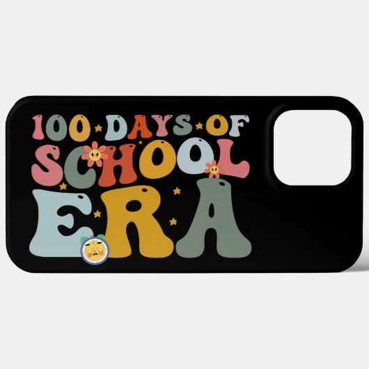 Coques Case-Mate iPhone 100 jours d'école Prof cool pour enfants (Verso (horizontal))