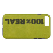 Coques Case-Mate iPhone 100% Véritable Apple en cuir vert (Dos (Horizontal))