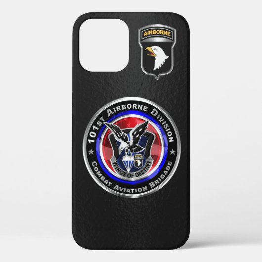 Coques Case-Mate iPhone 101e brigade d'aviation de combat de la division a (Verso)