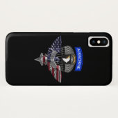 Coques Case-Mate iPhone 101e division aéroportée "Hurlant les aigles" Anci (Dos (Horizontal))