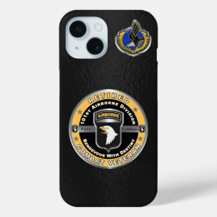 Coque Pour iPhone 15 101e division aéroportée retraitée