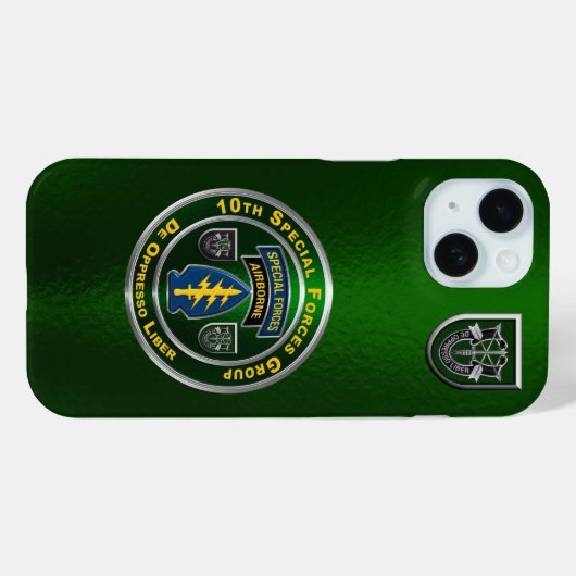 Coques Case-Mate iPhone 10e Groupe des forces spéciales (Verso (horizontal))