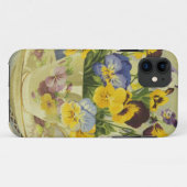 Coques Case-Mate iPhone 1187 Pansies à la Teacup (Dos (Horizontal))