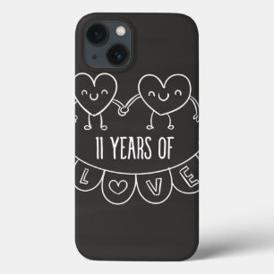 Etui iPhone 13 11e Anniversary Poison de Chalk Hearts
