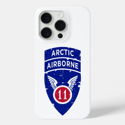 Coques Case-Mate iPhone 11e division aéroportée "Arctic Angels" en détress (Verso)