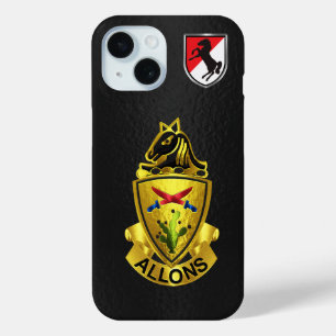 Coque Pour iPhone 15 11e régiment de cavalerie blindée