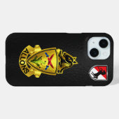 Coques Case-Mate iPhone 11e régiment de cavalerie blindée (Verso (horizontal))
