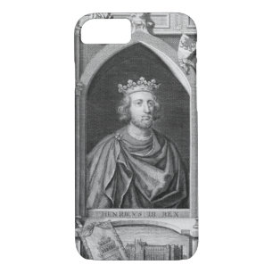Coque iPhone 7 1207-72) rois d'Angleterre de Henry III (à partir