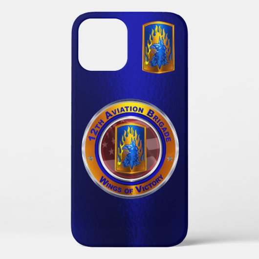 Coques Case-Mate iPhone 12e brigade d'aviation de combat (Verso)