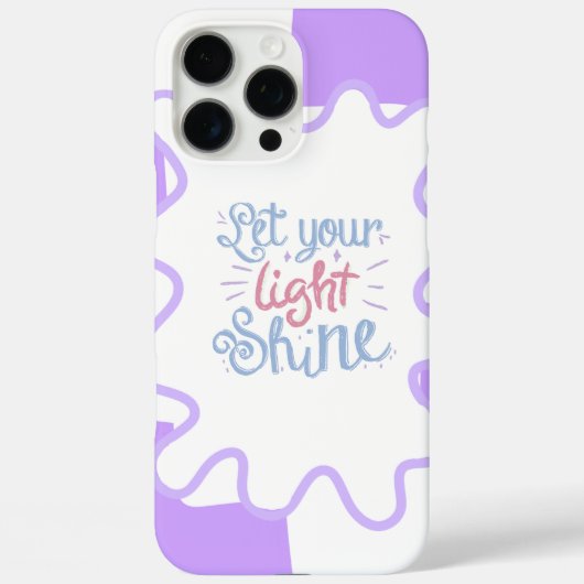 Coques Case-Mate iPhone 16 pro max phone case with motivational quote (Verso)