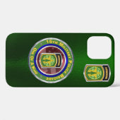 Coques Case-Mate iPhone 16e brigade de police militaire Customisée (Verso (horizontal))