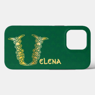 Case-Mate iPhone Case 16e siècle Celtic Knot Capitale décorative V