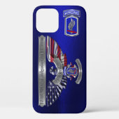 Coques Case-Mate iPhone 173e équipe de combat aéroportée Ancien Aigle (Verso)