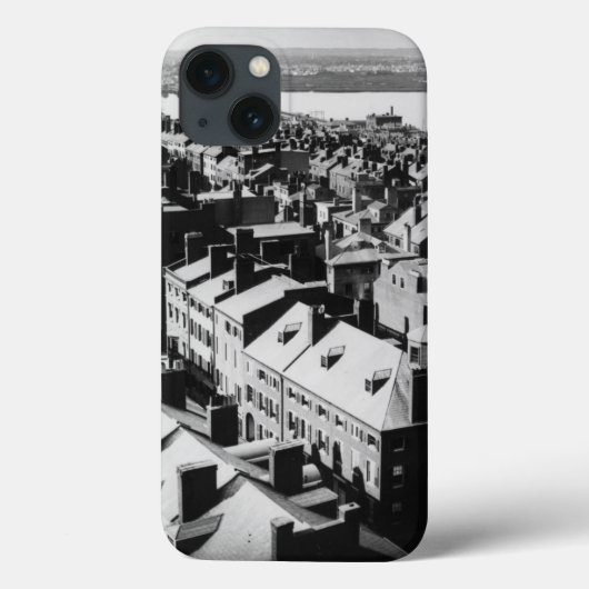 Coques Case-Mate iPhone 1859 : La ville de Boston, le Massachusetts (Verso)