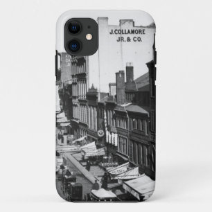 Coque Case-Mate Pour iPhone 1859 :  Le trafic et magasins sur la rue de