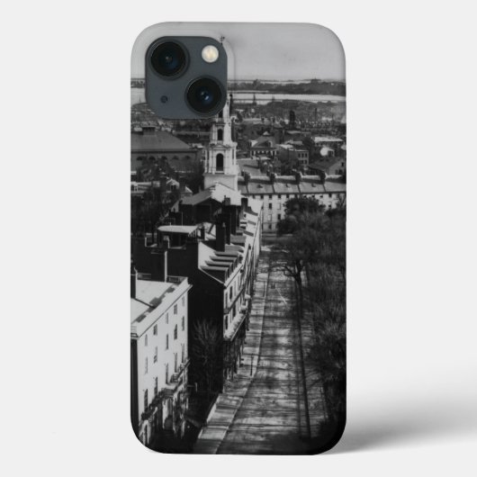 Coques Case-Mate iPhone 1859 : Une vue de Boston de la Chambre d'état (Verso)