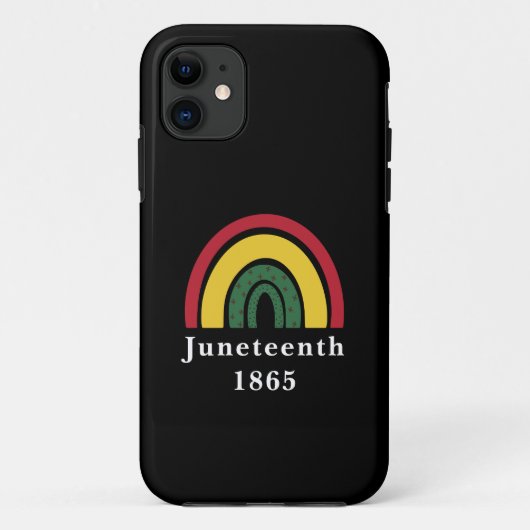 Coques Case-Mate iPhone 1865 Histoire noire afro-américaine (Dos)