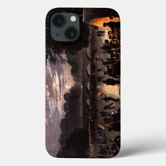 Coques Case-Mate iPhone 1870 Patinage sur glace à Londres (Verso)