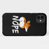 Coques Case-Mate iPhone 18 Nope Corgi (Dos (Horizontal))