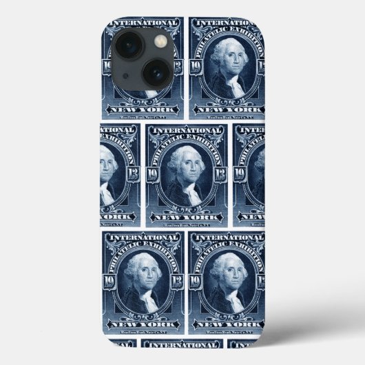 Coques Case-Mate iPhone 1913 New York Philatelic (Verso)