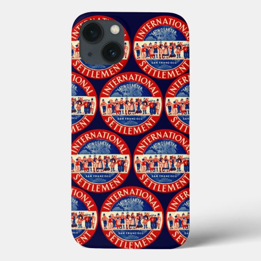 Coques Case-Mate iPhone 1940 Règlement international San Francisco (Verso)