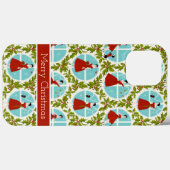 Coques Case-Mate iPhone 1950's Vintage Christmas (Verso (horizontal))