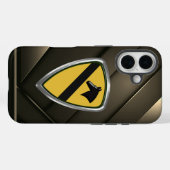 Coques Case-Mate iPhone 1ère division de cavalerie CAV (Verso (horizontal))