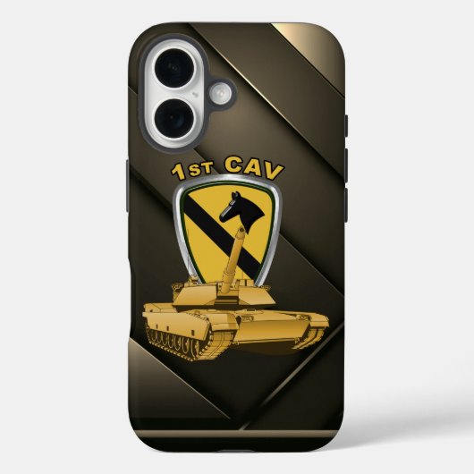 Coques Case-Mate iPhone 1ère division de cavalerie CAV (Verso)