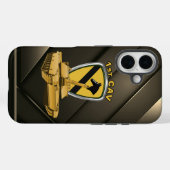 Coques Case-Mate iPhone 1ère division de cavalerie CAV (Verso (horizontal))