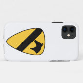 Coques Case-Mate iPhone 1ère division de cavalerie Patch Patriotic (Dos (Horizontal))