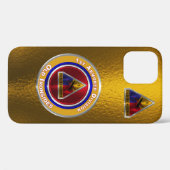 Coques Case-Mate iPhone 1re division blindée « Old Ironsides » personnalis (Verso (horizontal))