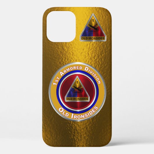 Coques Case-Mate iPhone 1re division blindée « Old Ironsides » personnalis (Verso)