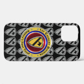 Coques Case-Mate iPhone 1re division de cavalerie « First Team » (Verso (horizontal))