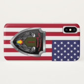 Coques Case-Mate iPhone 1re division d'infanterie "Big Red One" (Dos (Horizontal))