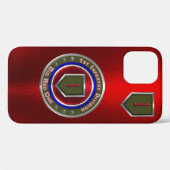 Coques Case-Mate iPhone 1re Division d'Infanterie “Big Red One” Personnali (Verso (horizontal))