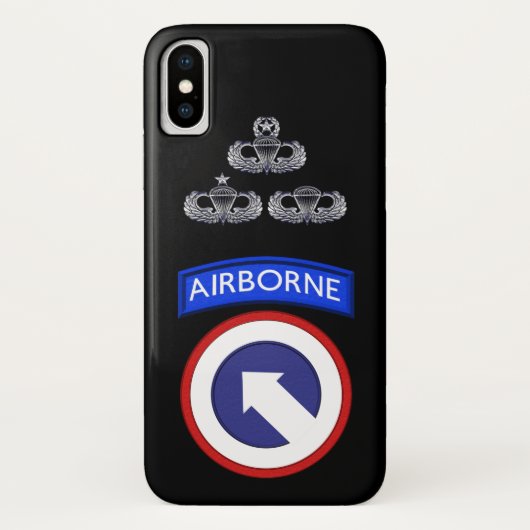 Coques Case-Mate iPhone 1st Corps Support Command aéroporté (Dos)