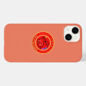 Coques Case-Mate iPhone 2023 Année De Design De Lapin (Verso (horizontal))
