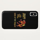 Coques Case-Mate iPhone 2024 Année Du Dragon (Dos (Horizontal))