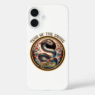 Coques iPhone 16 2025 YEAR OF THE SNAKE chinois nouvelle année cade
