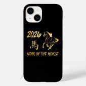 Coques Case-Mate iPhone 2026 Year Of The Horse (Verso)