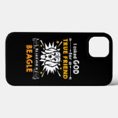 Coques Case-Mate iPhone 20 Demandé Dieu Véritable Ami Un Beagle (Verso (horizontal))