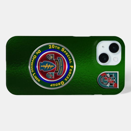 Coques Case-Mate iPhone 20e Groupe des forces spéciales (Verso (horizontal))