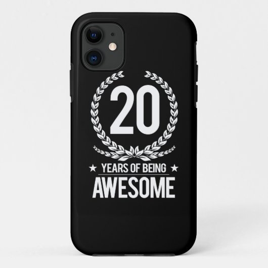 Coques Case-Mate iPhone 20ème Anniversaire (20 ans d'être impressionnants) (Dos)