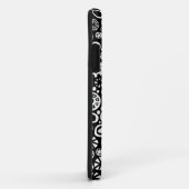 Coques Case-Mate iPhone 210712 - Noir et blanc (Dos/Droite)